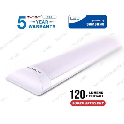 V-Tac Plafoniera Led 10W Chip Samsung 30Cm Luce Freddissima 6400K Vt-8-10 661