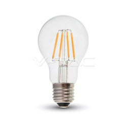 V-Tac Lampadina A Goccia Chip Led Samsung A Filamento 6W E27 Luce Calda Vt-256 287 en oferta