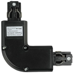 Raccordo Trifase a L per Binario Colore Nero - V-TAC precio