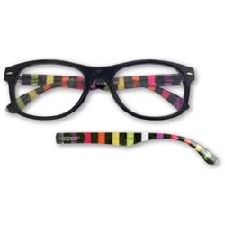 Occhiali Lettura Neri/Multicolor +3,50 Pr1 Zippo en oferta