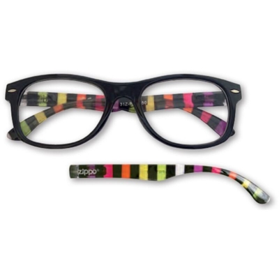 Occhiali Lettura Neri/Multicolor +3,50 Pr1 Zippo