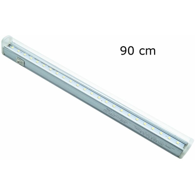 Neon led smd 14w luce fredda 90cm trasparente interruttore tubo barra t5 DR - DRIWEI