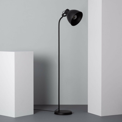 Ledkia - Lampada da Terra Lembu Nero