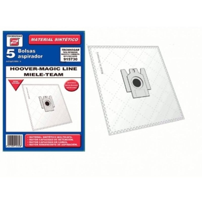 Borsa sintetico aspirapolvere Hoover Miele 5 unità 915730