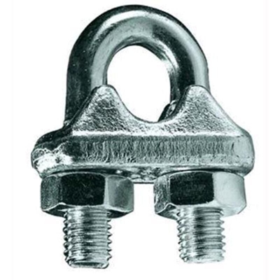 MORSETTO FUNE mm 14 ACCIAIO ZN - CARCANO