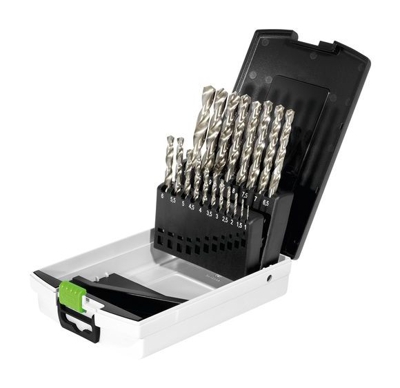 Festool Box punte HSS punte in acciaio HSS D 1-10 Sort/19