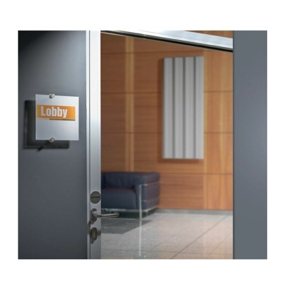 Porta / Info segno B148xH105mm B148xH105mm visualizzazione acrilico finestra acrilico posteriore acrilico - Durable