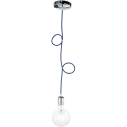 Mt3201902 - pendente originale di colore blu 60 watt e27 - GT LUCE precio