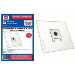Sacchetto aspirapolvere sintetico Rowenta Moulinex prima linea 5 unità 915624 en oferta