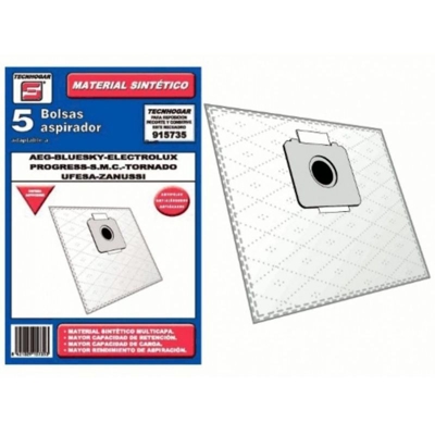 Zanussi - Sacchetto aspirapolvere sintetico AEG Bluesky Electrolux 5 unità 915735
