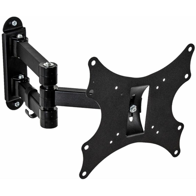 Supporto da installazione a parete per monitor 17-37″ (43-94cm) inclinabile girevole - staffa tv, braccio tv - nero - TECTAKE