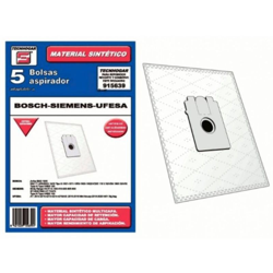 Sacchetto aspirapolvere sintetico Bosch Ufesa Siemens 5 unità 915639 características