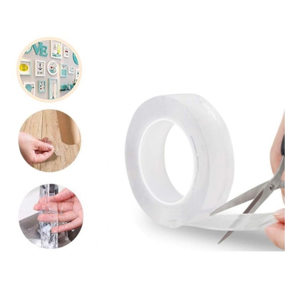 Nastro Biadesivo Trasparente Multiuso Colla Acrilica Forte 0861 - LUPEXSHOP