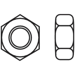 TOOLCRAFT 815420 Dadi esagonali M8 ISO 4032 Acciaio zincato 50 pz. características