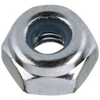 TOOLCRAFT 223336 Dadi di sicurezza M2 DIN 985 Acciaio zincato 10 pz.