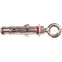 Tassello Ancorante in Acciaio con Occhiolo MLM O6 ØxL. 12x45 mm M6 100Pz - MAURER-PLUS en oferta