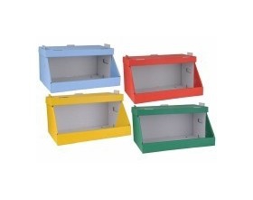 SCATOLA EXPO BOX cm 57x39 h 29 BLU - MACHIERALDO