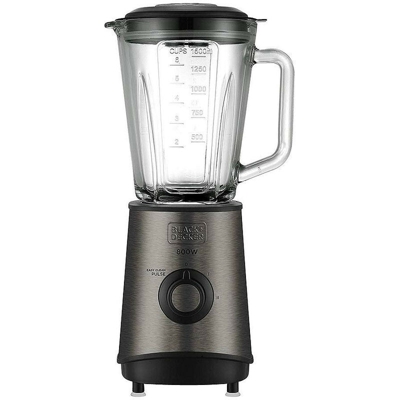 Black & Decker BXJB800E - Frullatore 800 W, 1,5 Lt., 2 VelocitÃ +Pulse