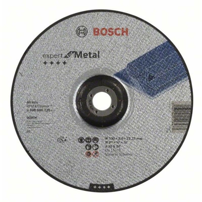 Bosch Accessories 2608600226 2608600226 Disco da taglio con centro depresso 230 mm 22.23 mm 1 pz.