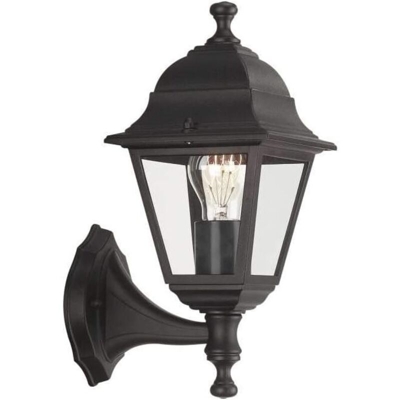 Massive Philips Applique Lima Up Per Esterno 60W Colore Nero 717425/01/30 714250130