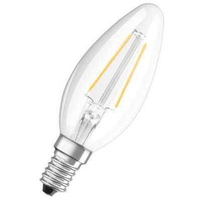 Lampadina Oliva filamento a LED Osram 2,1W 2700K attacco E14 PRCB25827CE1G6