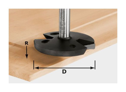 Festool Fresa per battute HW gambo 12 mm HW D68/14/R35 S12 características