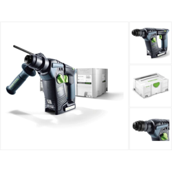 Festool BHC 18 Li Plus Tassellatore a batteria SDS-Plus in valigetta Systainer ​​​​​​​- senza batteria, senta caricatore ( 574723 ) características