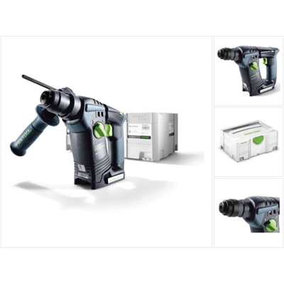 Festool BHC 18 Li Plus Tassellatore a batteria SDS-Plus in valigetta Systainer ​​​​​​​- senza batteria, senta caricatore ( 574723 )