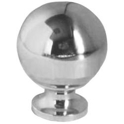 Pomolo Sfera Ottone Cromato mm 26 - ELAB en oferta