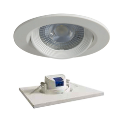 Faretto LED incasso tondo 7W 3000K 40° Bianco D307TWW - Duralamp características