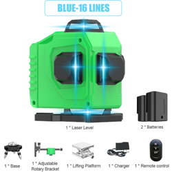 4D livello infrarossi linea 16, la linea 16 standard + base blu (UE) - ASUPERMALL características