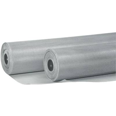 Windhager repellente per insetti tessuto zanzariera in alluminio, 120 x 250 cm, argento