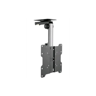 Techly Staffa TV da Soffitto Dritto e Inclinato per TV LED/LCD 17''-37'' Nero