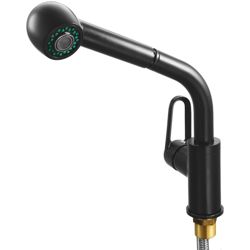 Matte modelli neri di singola unita rubinetto estraibile rubinetto - ASUPERMALL en oferta