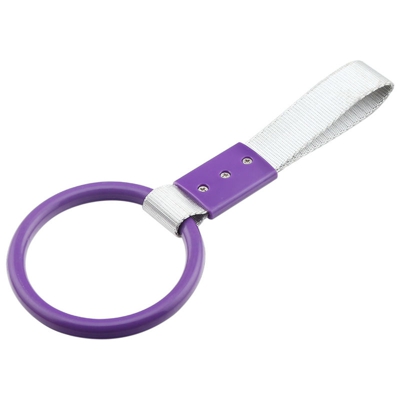 Posteriore sicurezza paraurti auto Anello anello mano allarme viola - ASUPERMALL
