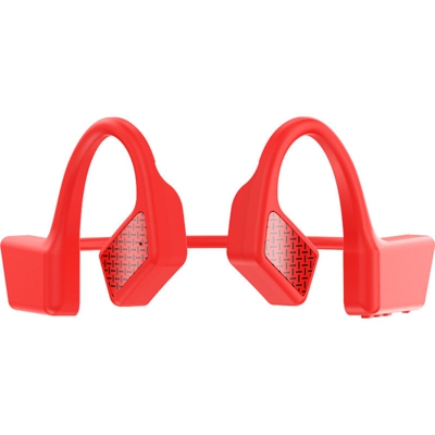 K08 Bluetooth 5.0 orecchio all'auricolare wireless per cuffie di sport di stile orecchio rosso impermeabile - ASUPERMALL