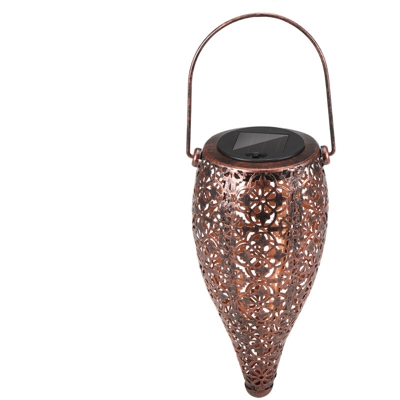 Lampada a sospensione a forma di goccia d'acqua solare IP44 tipo B. - ASUPERMALL