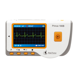 frequenza cardiaca Handheld singolo canale ECG monitor puo essere misurata con un fili del cavo USB +3 +3 nave senza batteria foglio di elettrodo en oferta