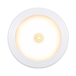 Creativo semplice casa luce circolare magnetica attrazione notte ovunque all'aperto guardaroba luce posta di notte (senza nave batteria) sotto tocco características