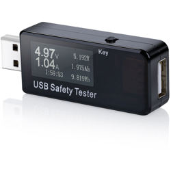 Usb Digital Tester di tensione del monitor dalla tensione di corrente 5.1A 30V DC amperometro d'Essai velocita Caricabatterie Cavi Alimentatori en oferta