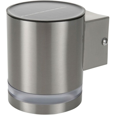 Smartwares Lampada a LED Solare da Parete, Silver