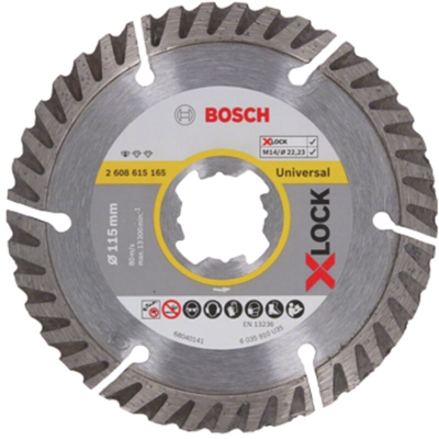 Dischi Diamantati Bosch X-Lock 115X1,0 - EUROSTORE07