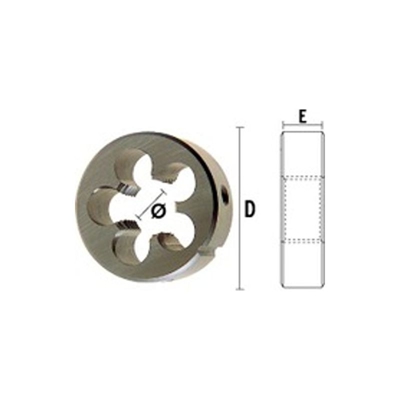 25010282065 - Cuscinetto per la filettatura, a ~ m 28.00x2.00 mm, l 65 millimetri, 18 millimetri l (hss din en22568) - Hepyc