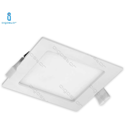 PANNELLO LED FARETTO DA INCASSO 6W 3000K ULTRA SLIM BIANCO QUADRATO - Aigostar precio
