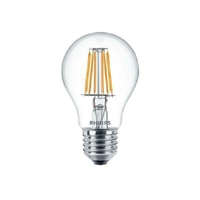 Philips Lampadina Led Filamento 7W Attacco E27 Luce Calda Philed60