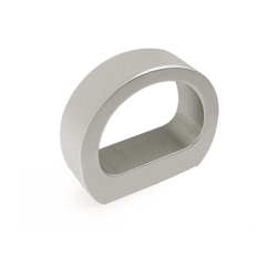 Maniglia stile contemporaneo, Alluminio, Anodizzato Opaco, 16mm interasse. Marchio REI características