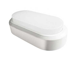 PLAFONIERA LAMPADA LED 8W RETTANGOLARE ESTERNO IP54 560LM LUCE CALDA,Bianco - V-TAC en oferta