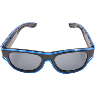 YJ011 standard di lenti per occhiali LED di colore 10 opzionalmente nero USB wireless bicchieri Sparkler del partito di ricarica bicchieri decorati