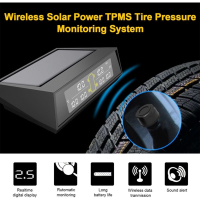 Monitor di pressione wireless per pneumatici solari - ASUPERMALL