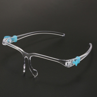 1 con una protezione maschera sicurezza occhiale mascherina della mascherina definizione telai di anti spruzzo trasparenti PET goccioline materiale